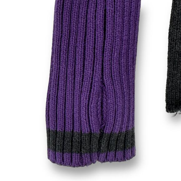 LSU Louisiana State University Tigers Pullover Sweater Womens Sz M Purple Raglan - Picture 4 of 8